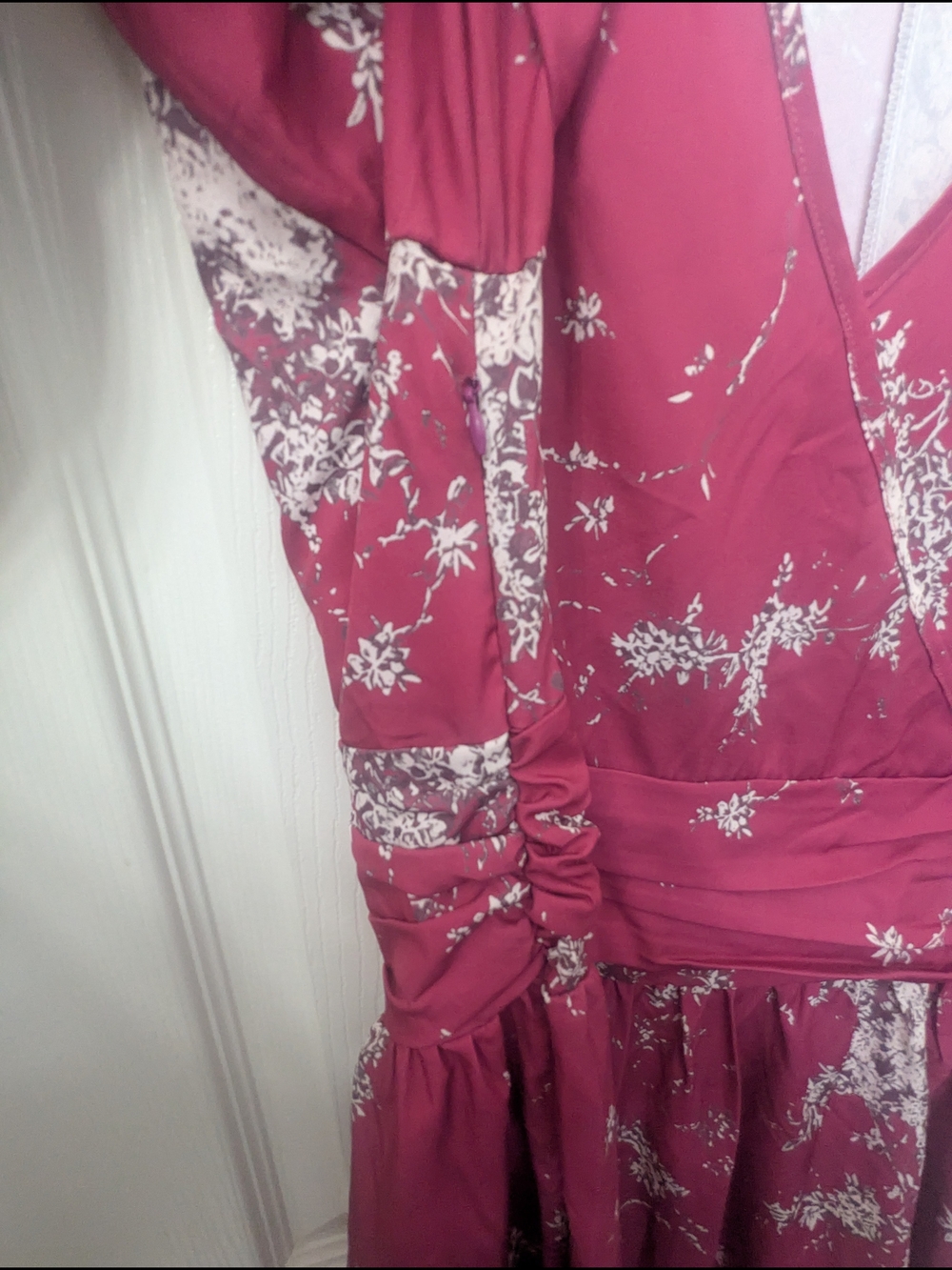 Women's Floral Maxi Dress Rose - Picture 5 of 6